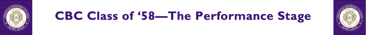 Banner image: CBC&nbsp;Class of 1958: We Create and Play:&nbsp;The Performance Stage